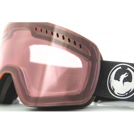 Dragon NFXs Echo Transition Light Rose Snow Goggles